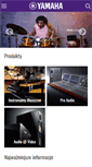 Mobile Screenshot of pl.yamaha.com