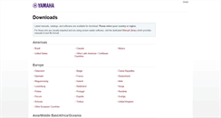 Desktop Screenshot of download.yamaha.com